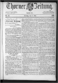 Thorner Zeitung 1885, Nro. 124 + Beilage