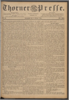 Thorner Presse 1889, Jg. VII, Nro. 28