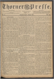 Thorner Presse 1889, Jg. VII, Nro. 46
