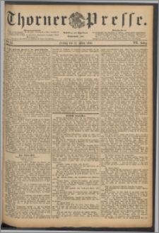 Thorner Presse 1889, Jg. VII, Nro. 63 + Beilage