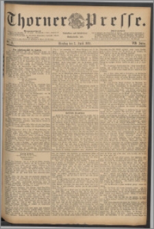 Thorner Presse 1889, Jg. VII, Nro. 78