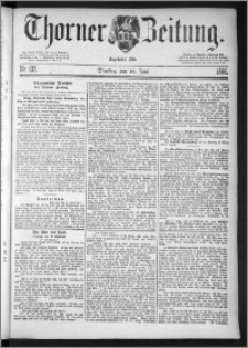 Thorner Zeitung 1885, Nro. 137 + Extra-Beilage