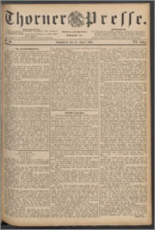 Thorner Presse 1889, Jg. VII, Nro. 88