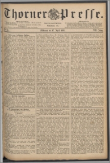 Thorner Presse 1889, Jg. VII, Nro. 91