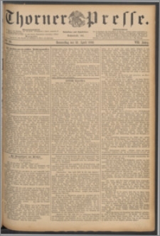 Thorner Presse 1889, Jg. VII, Nro. 92