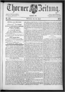 Thorner Zeitung 1885, Nro. 144