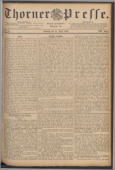 Thorner Presse 1889, Jg. VII, Nro. 94 + Beilage