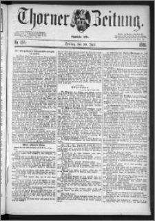 Thorner Zeitung 1885, Nro. 158