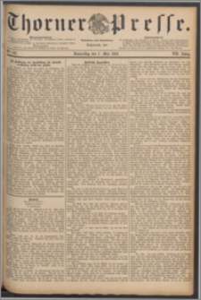 Thorner Presse 1889, Jg. VII, Nro. 102