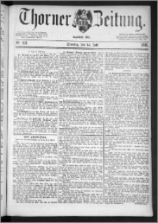 Thorner Zeitung 1885, Nro. 160