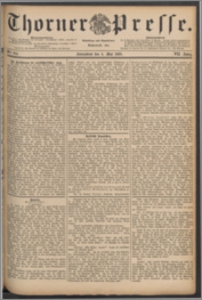 Thorner Presse 1889, Jg. VII, Nro. 104