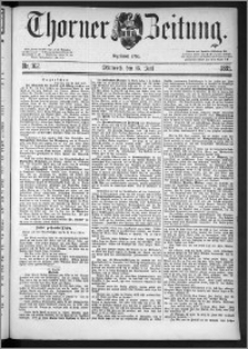 Thorner Zeitung 1885, Nro. 162