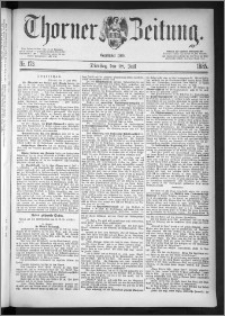 Thorner Zeitung 1885, Nro. 173