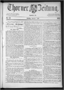 Thorner Zeitung 1885, Nro. 176