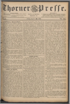 Thorner Presse 1889, Jg. VII, Nro. 114 + Extrablatt