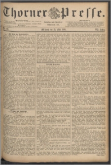 Thorner Presse 1889, Jg. VII, Nro. 118