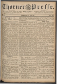 Thorner Presse 1889, Jg. VII, Nro. 121