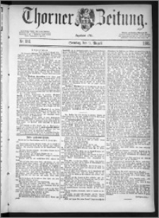 Thorner Zeitung 1885, Nro. 184