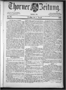 Thorner Zeitung 1885, Nro. 185