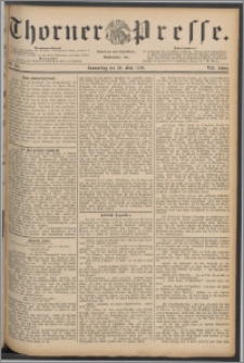 Thorner Presse 1889, Jg. VII, Nro. 125 + Beilagenwerbung