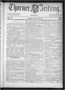 Thorner Zeitung 1885, Nro. 190