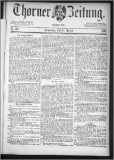 Thorner Zeitung 1885, Nro. 193