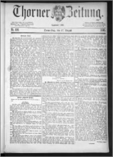 Thorner Zeitung 1885, Nro. 199