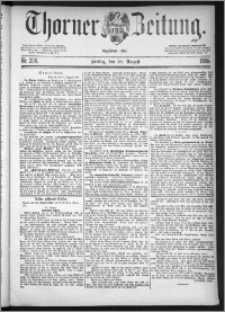 Thorner Zeitung 1885, Nro. 200