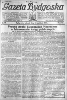 Gazeta Bydgoska 1925.04.21 R.4 nr 91