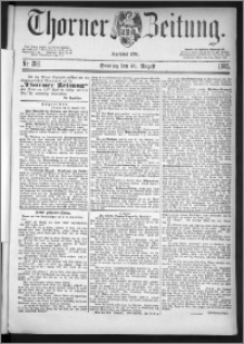 Thorner Zeitung 1885, Nro. 202