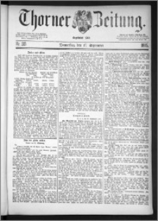 Thorner Zeitung 1885, Nro. 217