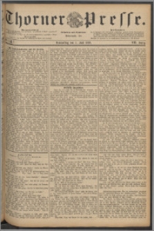 Thorner Presse 1889, Jg. VII, Nro. 153