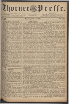 Thorner Presse 1889, Jg. VII, Nro. 159