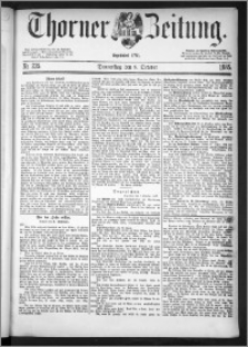 Thorner Zeitung 1885, Nro. 235