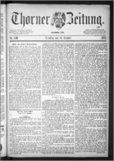 Thorner Zeitung 1885, Nro. 239
