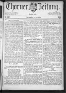 Thorner Zeitung 1885, Nro. 242 + Beilage
