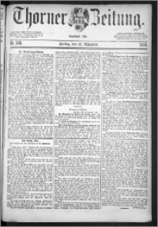 Thorner Zeitung 1885, Nro. 266