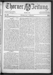 Thorner Zeitung 1885, Nro. 269