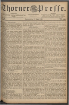 Thorner Presse 1889, Jg. VII, Nro. 191