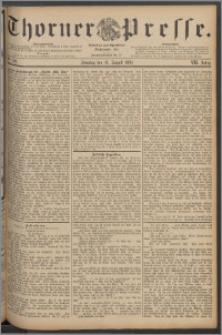 Thorner Presse 1889, Jg. VII, Nro. 192 + Beilage