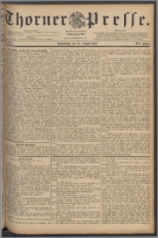 Thorner Presse 1889, Jg. VII, Nro. 195