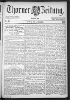 Thorner Zeitung 1885, Nro. 281