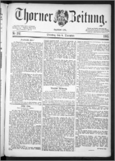 Thorner Zeitung 1885, Nro. 287