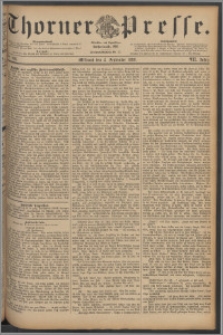 Thorner Presse 1889, Jg. VII, Nro. 206