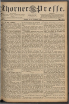 Thorner Presse 1889, Jg. VII, Nro. 216 + Beilage