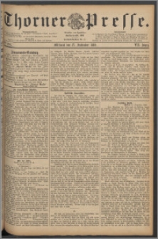 Thorner Presse 1889, Jg. VII, Nro. 224