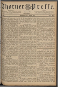 Thorner Presse 1889, Jg. VII, Nro. 231