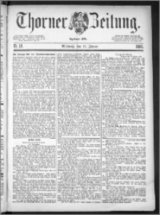 Thorner Zeitung 1886, Nro. 10