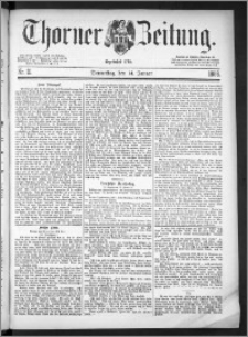 Thorner Zeitung 1886, Nro. 11