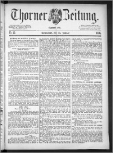 Thorner Zeitung 1886, Nro. 13